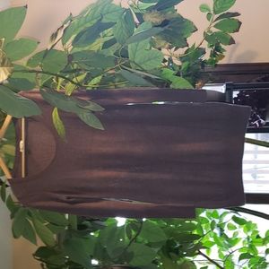 Ruby Moon Scoop Neck Long Sleeve Pullover Sweater Dress Large Purple Gray